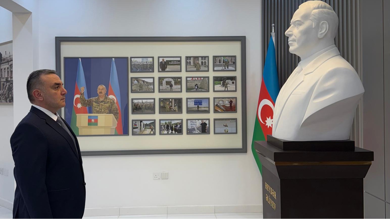 We commemorate with profound respect the esteemed memory of Heydar Aliyev, the National Leader and the architect of modern Azerbaijani statehood. Xeber basligi