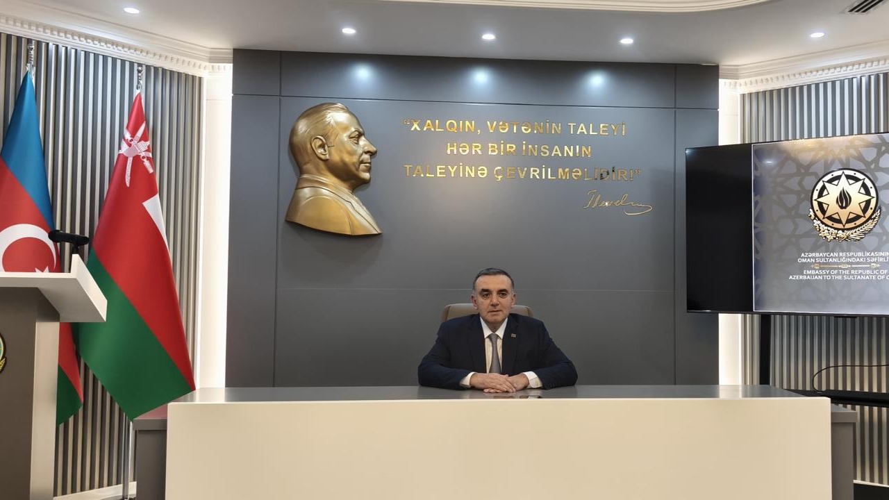 Meeting with the Azerbaijani Community Held at the Embassy of the Republic of Azerbaijan in the Sultanate of Oman Xeber basligi