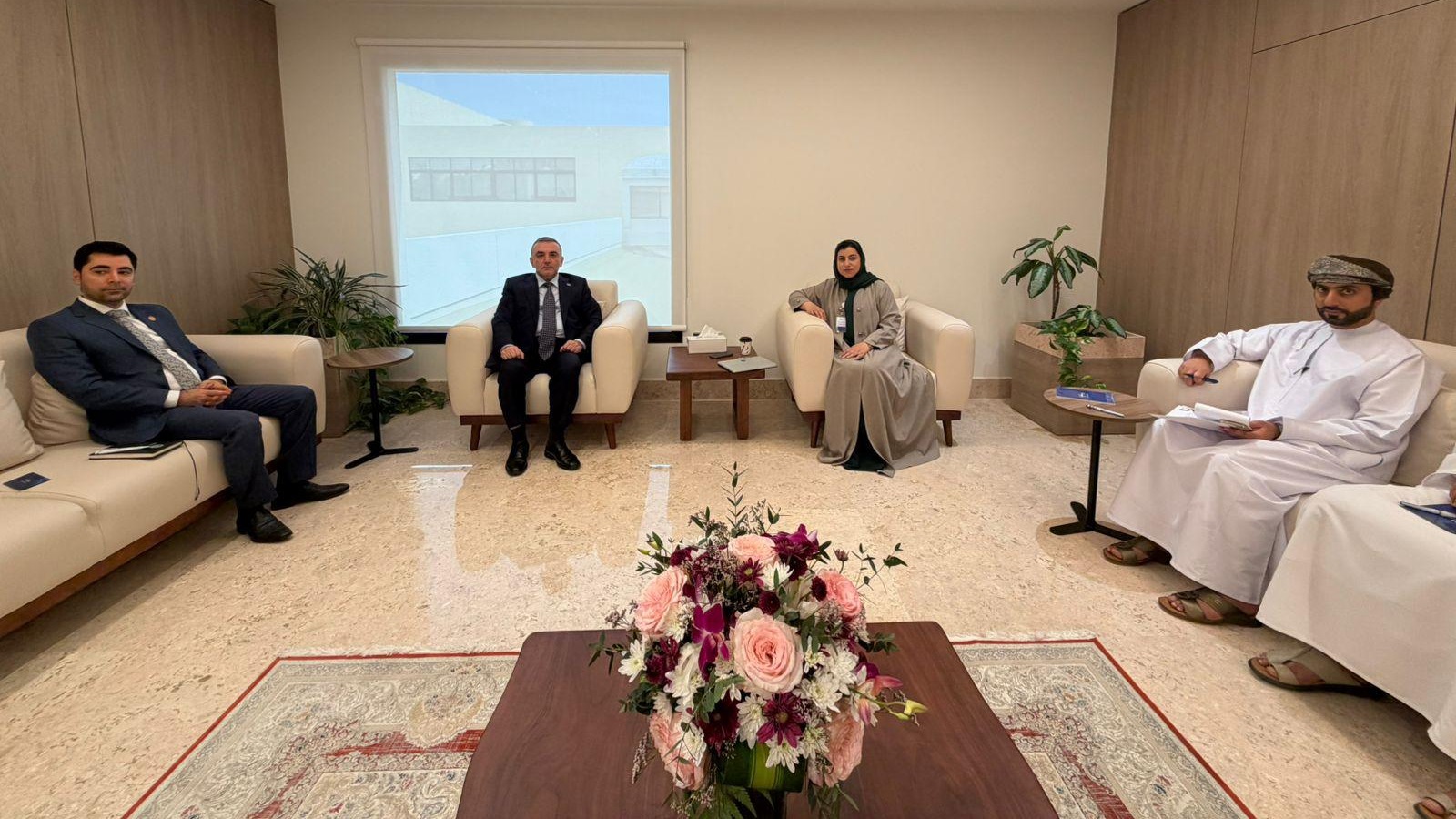 The Ambassador of the Republic of Azerbaijan to the Sultanate of Oman, H.E. Rashad Ismayilov, held a meeting with H.E. Halima bint Rashid Al-Zari, Chairperson of the Small and Medium Enterprises Development Authority of Oman. Xeber basligi