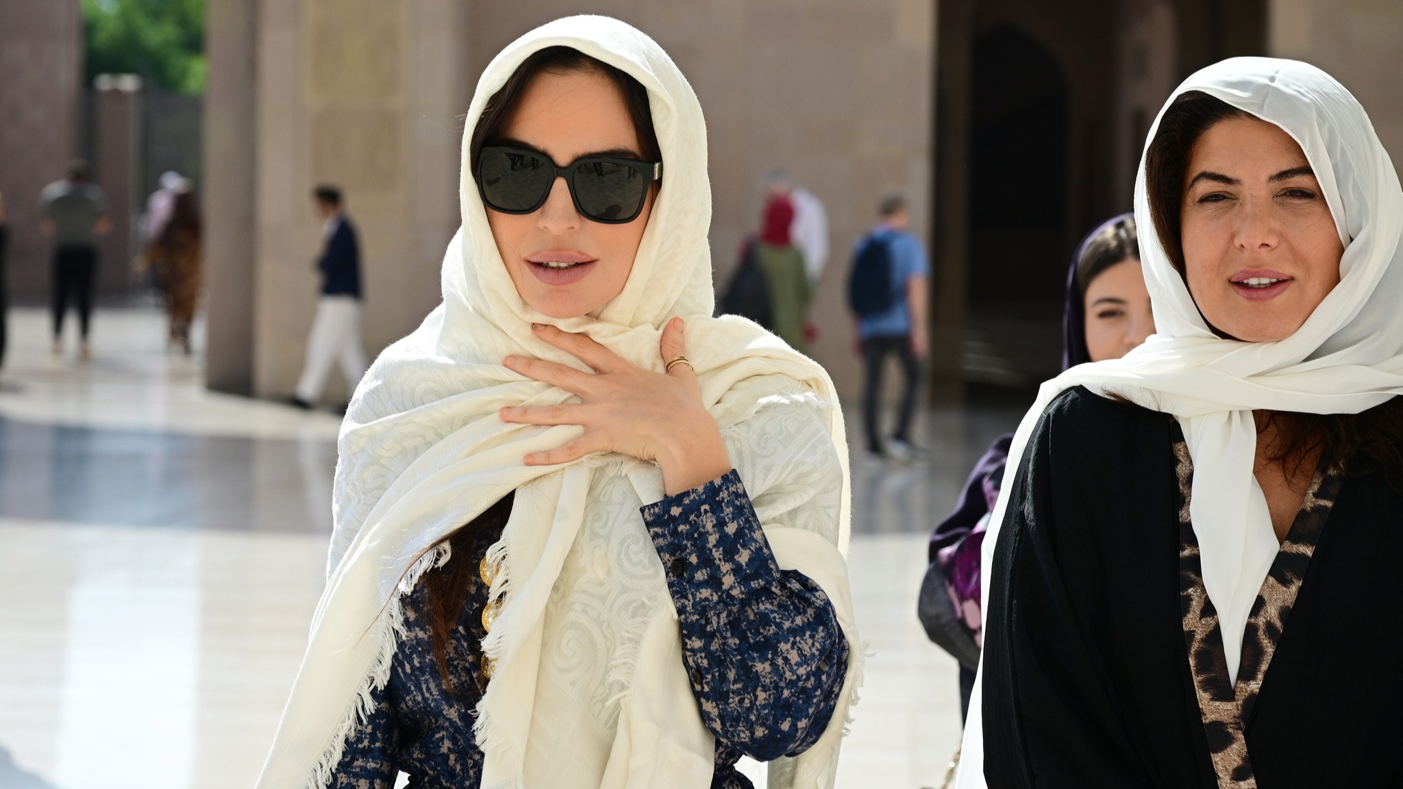 Leyla Aliyeva visited the Sultan Qaboos Grand Mosque in Muscat. Xeber basligi