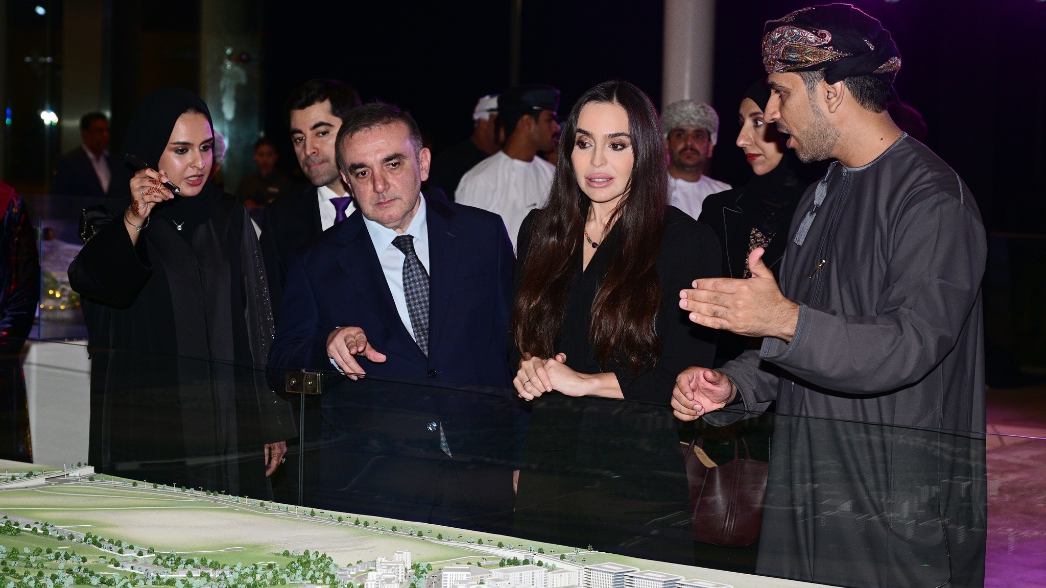 Leyla Aliyeva became acquainted with projects implemented by OMRAN Group in Muscat. Xeber basligi