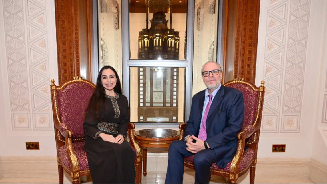 Vice-President of the Heydar Aliyev Foundation Leyla Aliyeva visited the Royal Opera House Muscat in Muscat. Xeber basligi