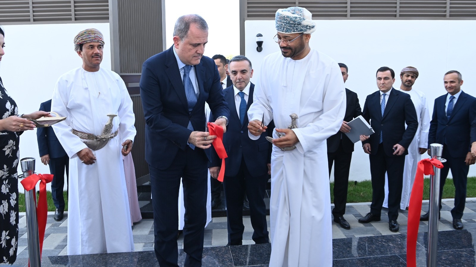 Official Opening Ceremony of the New Building of the Embassy of the Republic of Azerbaijan in the Sultanate of Oman Held Xeber basligi